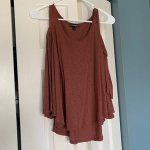 Express Cold Shoulder shirt Top